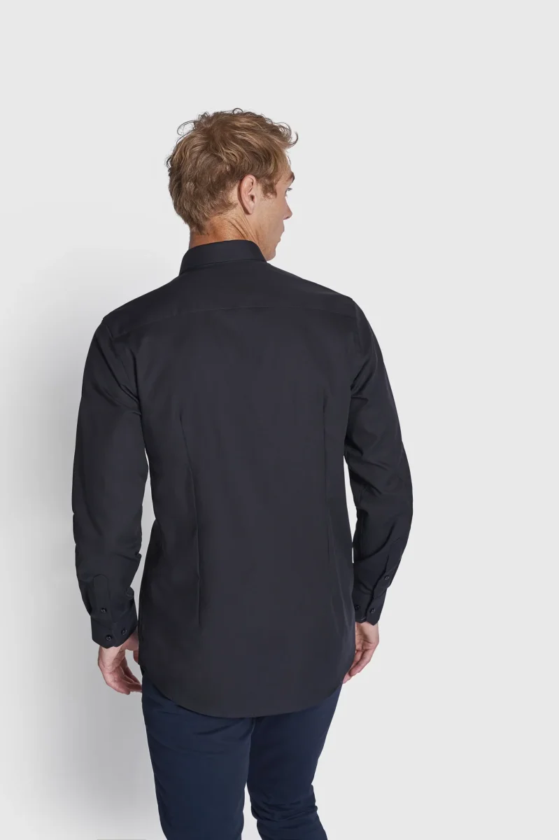 BS Aspen Modern Fit Skjorta - Black - Bild 5