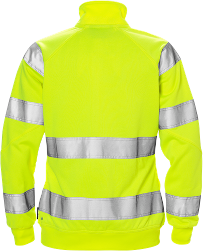 Varsel sweatshirt-jacka 7427 SHV klass 3, dam - Bild 3