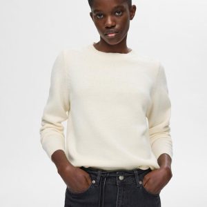 Selected Femme Ana Ulltröja Rundhals
