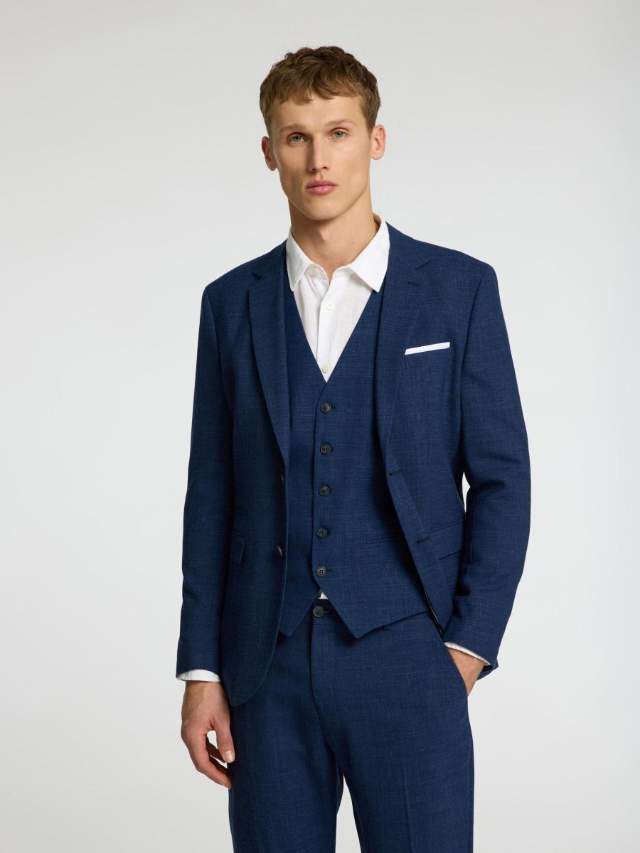 Selected Homme Oasis väst lin - Bild 7