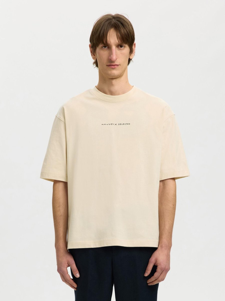 Selected Homme Relaxed Norman License Backprint Tee - Bild 2