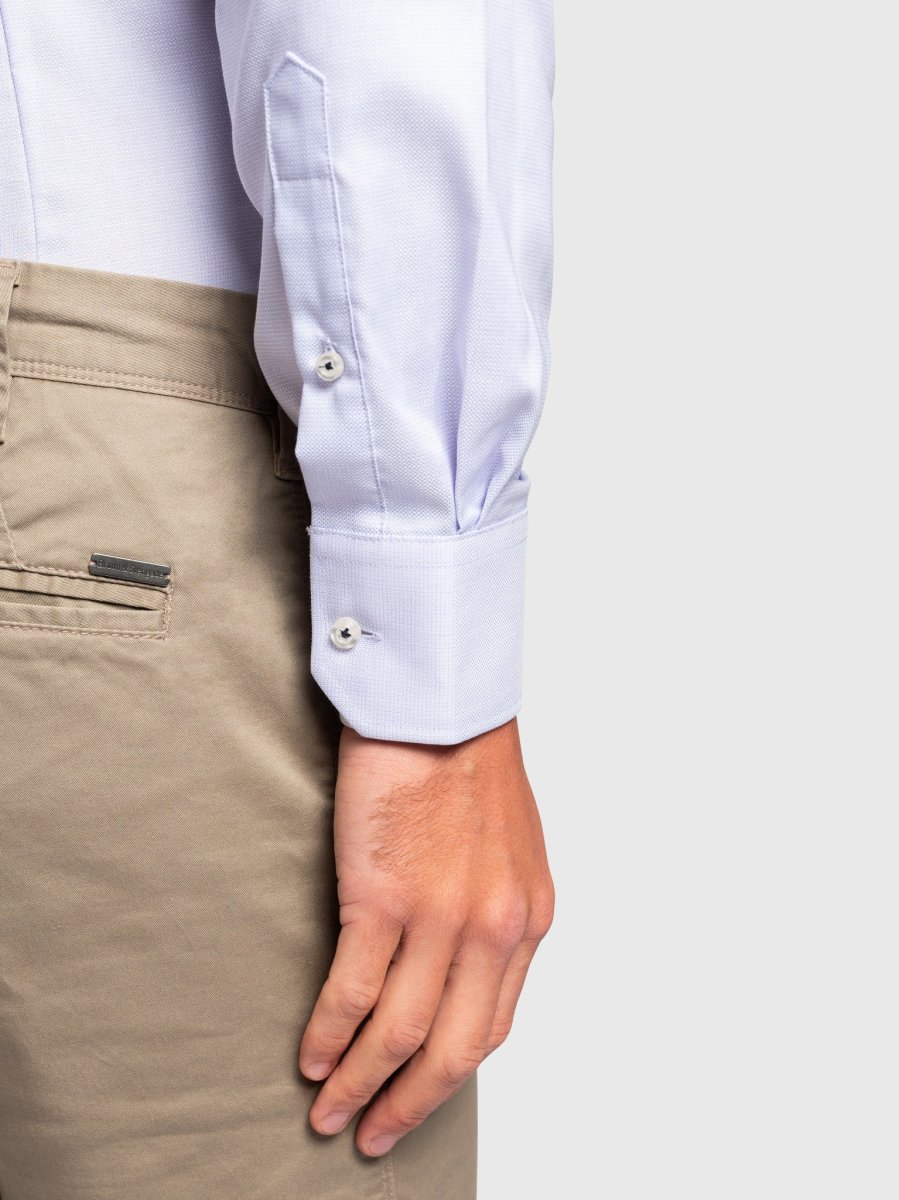 BS Todd Slim Fit Skjorta - Purple - Bild 7