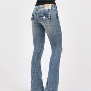 True Religion Crystal Joey Flare Big T
