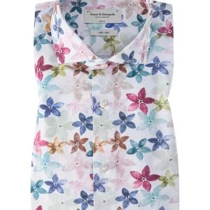 BS Porter Slim Fit Skjorta - White