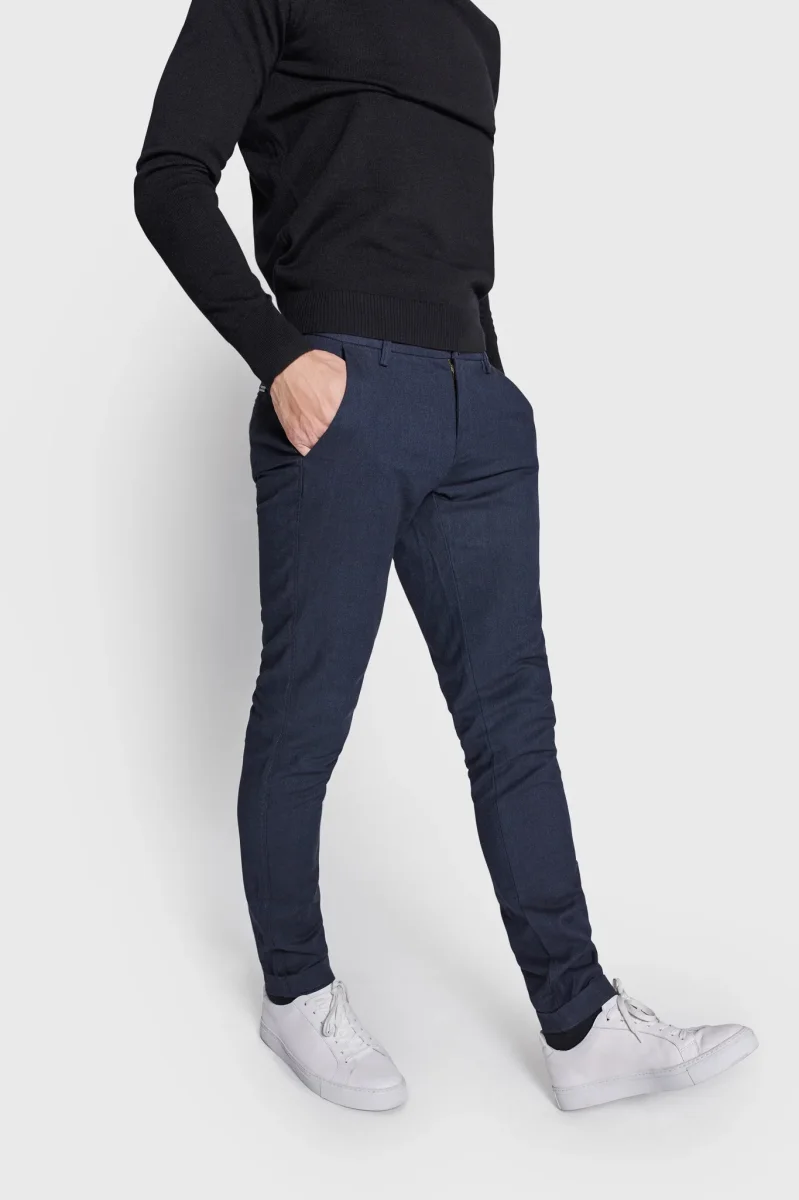 BS Pumpkin Slim Fit Chinos - Navy - Bild 6