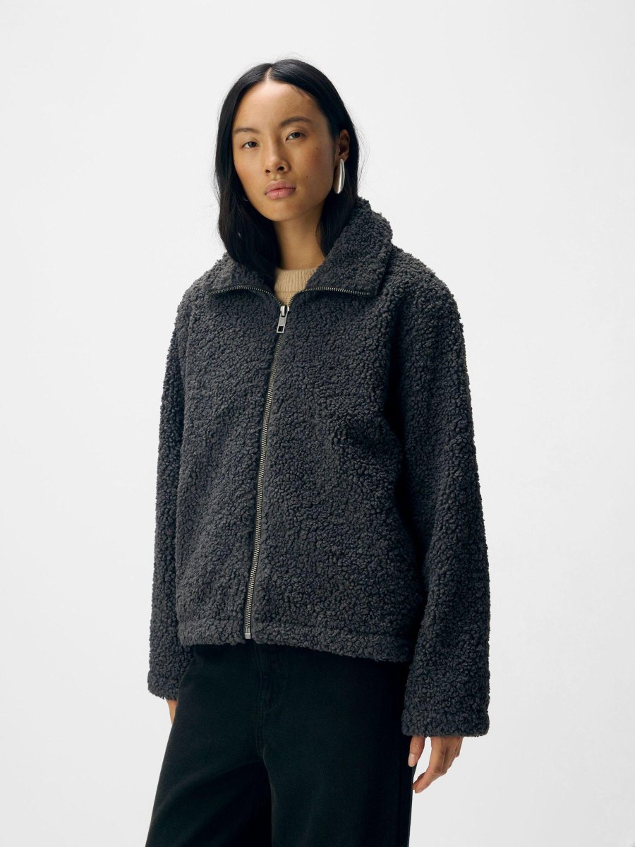 Object Freya LS Jacket Teddy - Bild 6