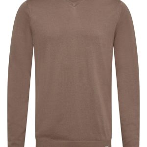 BS Georg Regular Fit Stickat - Mink