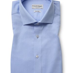 BS Jackson Slim Fit Skjorta - Light Blue