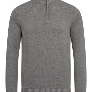 BS Eruza Regular Fit Stickad Tröja - Grey