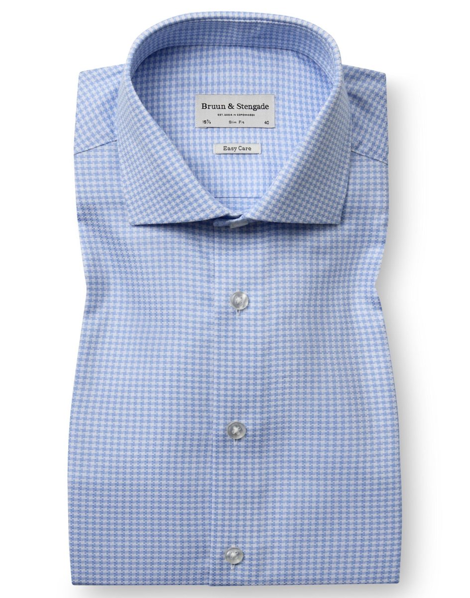 BS Riley Slim Fit Skjorta - Light Blue