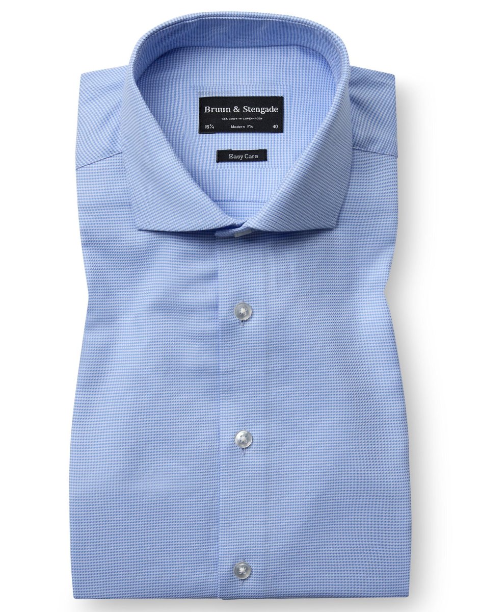 BS Ronald Modern Fit Skjorta - Light Blue