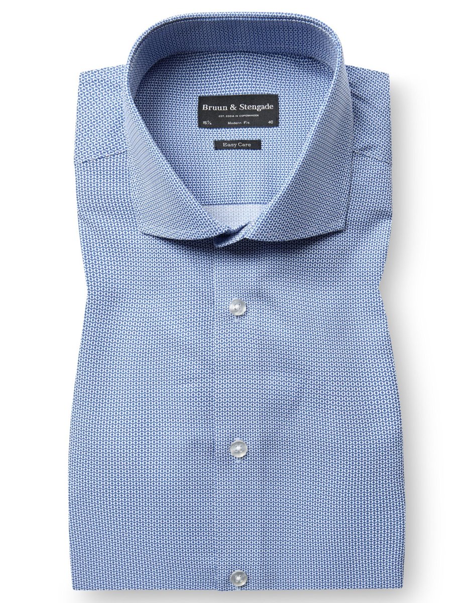 BS Zack Modern Fit Skjorta - Blue