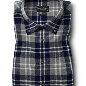 BS Ravi Casual Modern Fit Skjorta - Grey