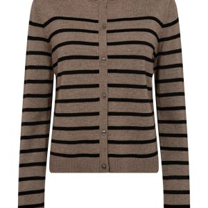 BS Kjersti Regular Fit Stickat - Brown/Black