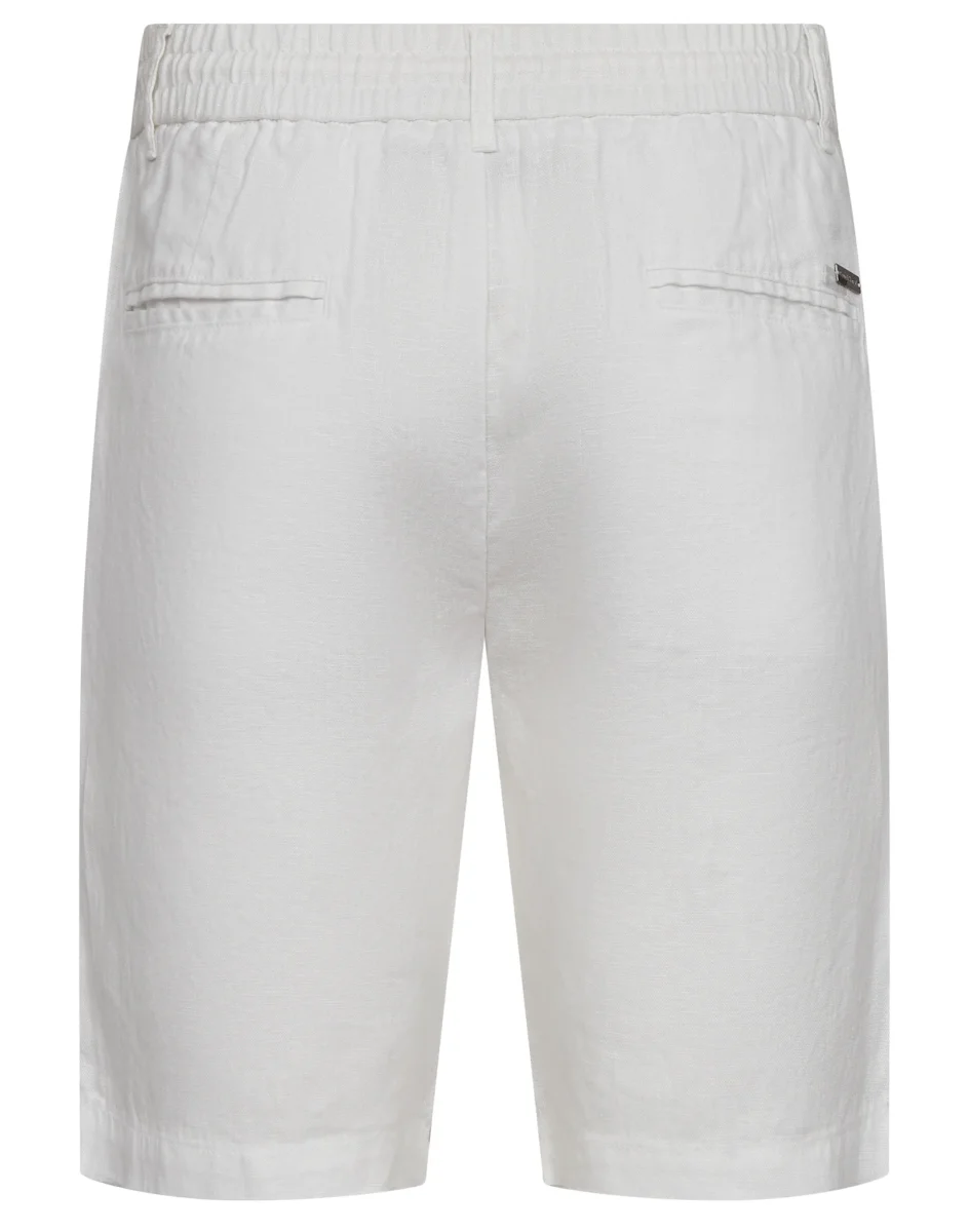BS Vittorio Regular Fit Shorts - White - Bild 3