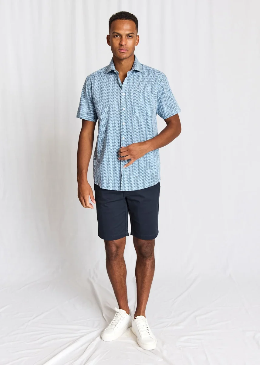 BS Ludovic Modern Fit Skjorta - Blue