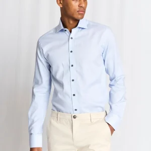 BS Ugalde Slim Fit Skjorta - Light Blue