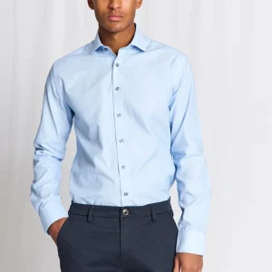 BS Sliskovic Slim Fit Skjorta - Light Blue