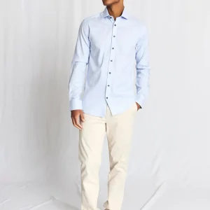 BS Langergren Modern Fit Skjorta - Light Blue