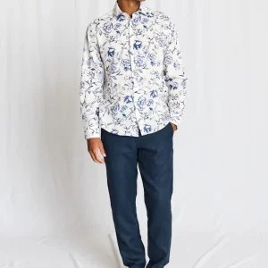 BS Mengel Casual Modern Fit Skjorta - White