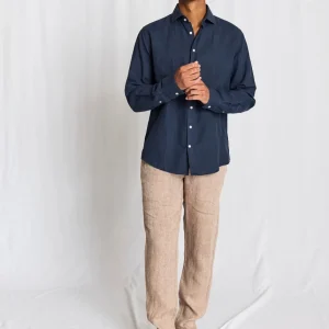 BS Tahaka Casual Modern Fit Skjorta - Navy