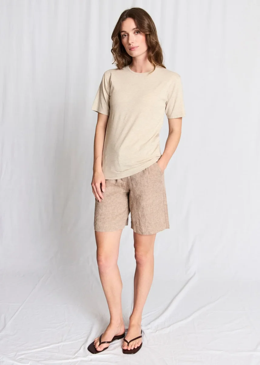 BS Kricia Regular Fit Shorts - Brown - Bild 3