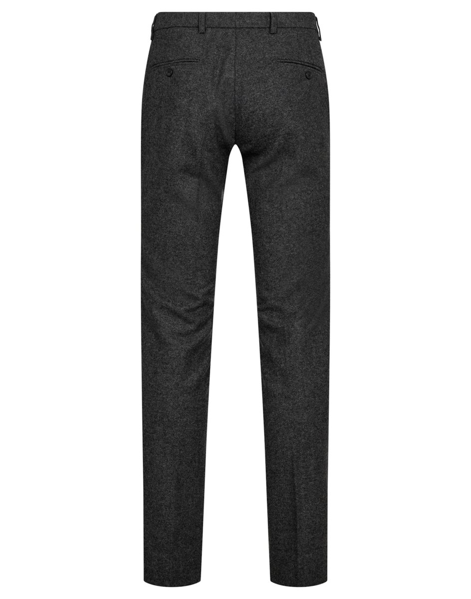 BS Melliw Classic Fit Kostymbyxor - Grey - Bild 6