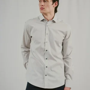 BS Krefeld Slim Fit Skjorta - Grey