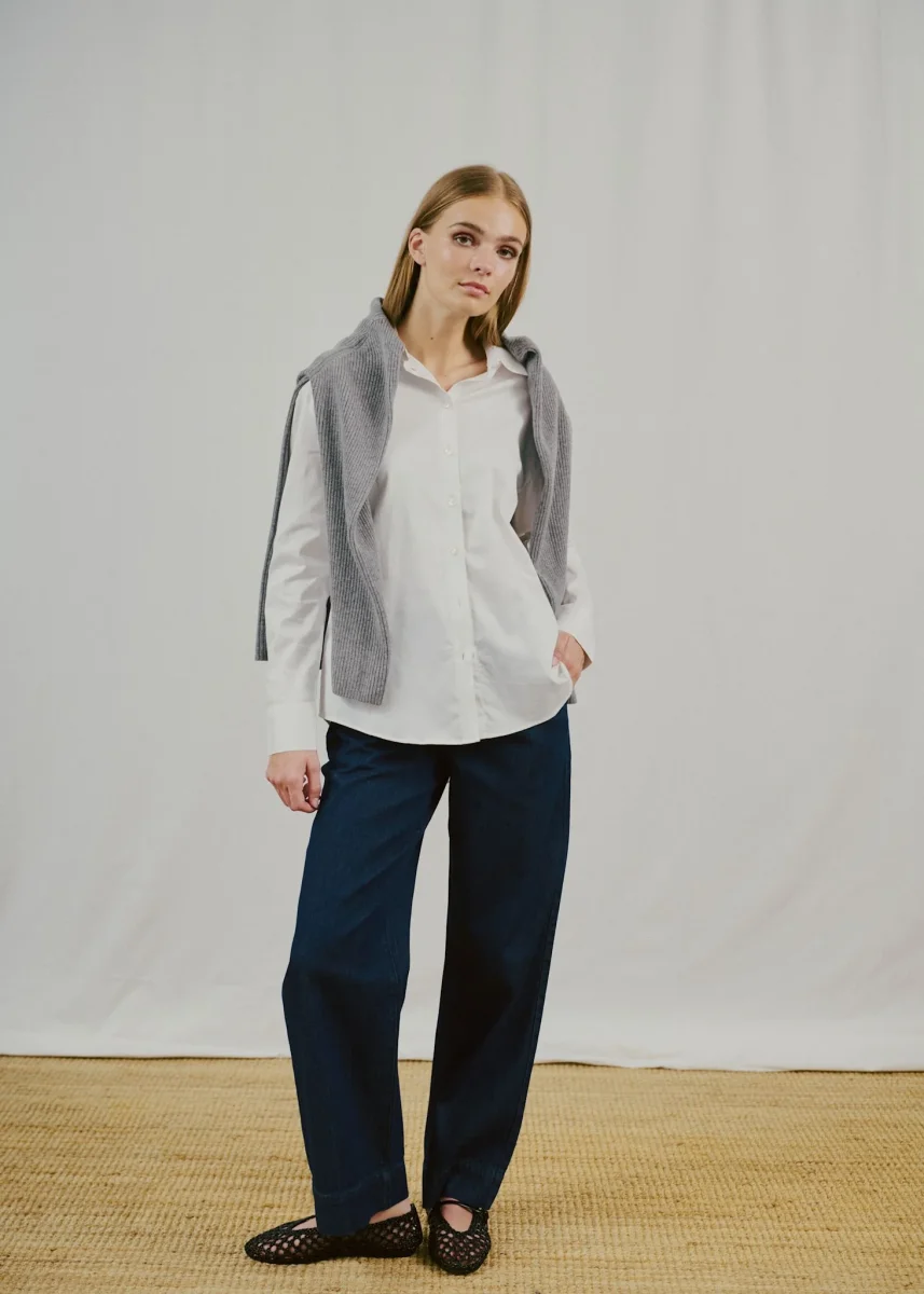 BS Elsie Regular Fit Skjorta - White - Bild 3