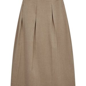 BS Elke Regular Fit Kjol - Camel
