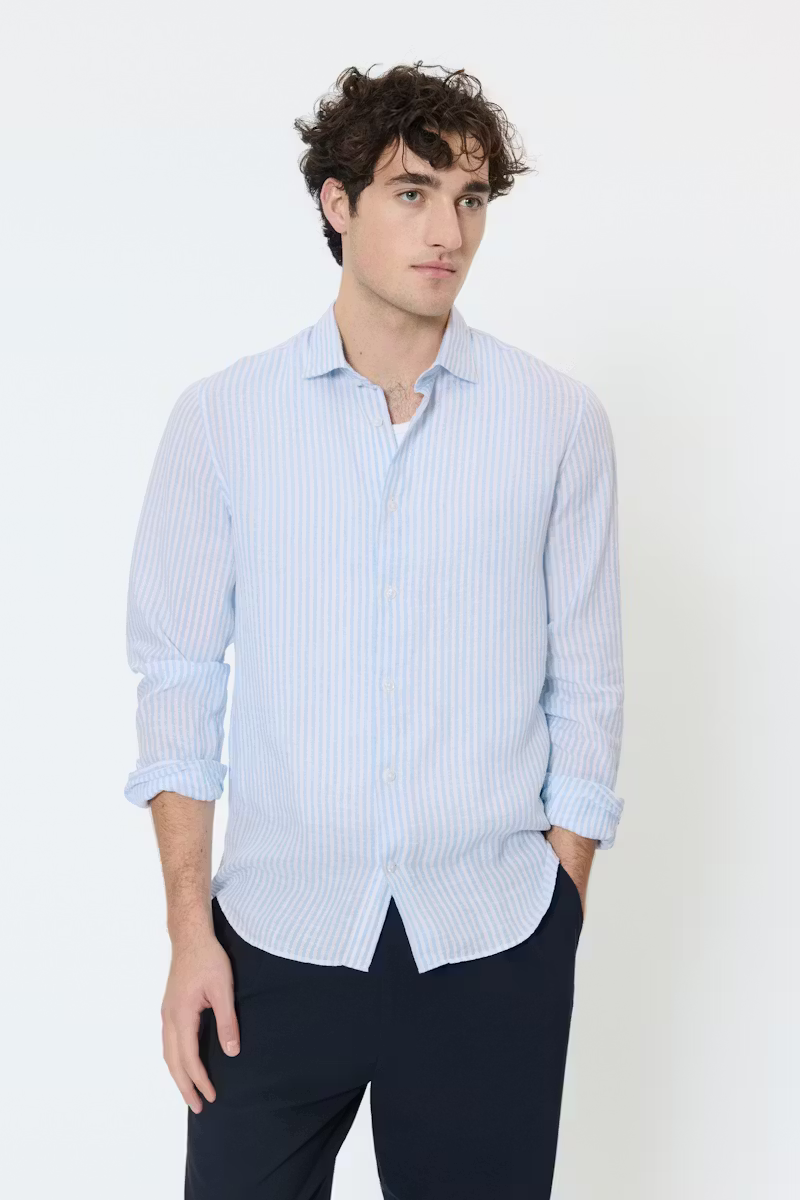 Matinique Marc Short Linenshirt - Bild 3