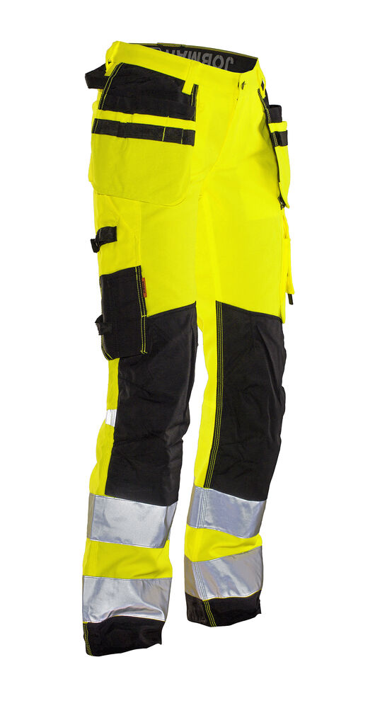 2272 Hantverksbyxa Star Varsel Dam gul/svart DA38