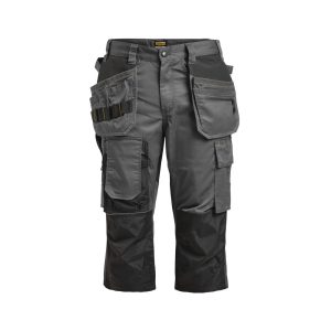 2362 Piratbyxa Golvläggare Stretch mörkgrå/svart C44