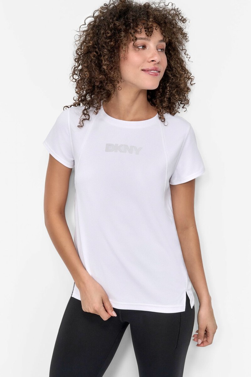 TECH MESH-T-SHIRT MED LOGO - Bild 2