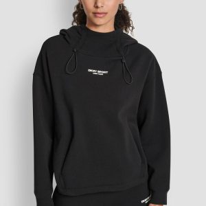 BROOKLYN SCUBA HOODIE MED BUNGEE-DETALJ OCH FICKOR