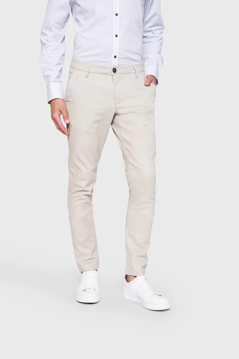 BS Barney Slim Fit Chinos - Kit - Bild 5