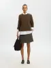 Selected Woman New Lulu LS Knit O-neck - Bild 6