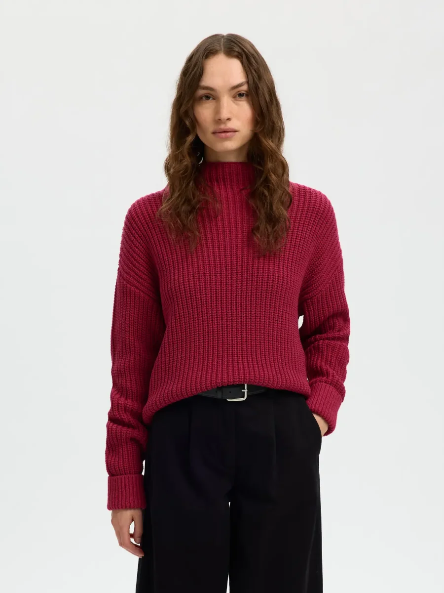 Selected Femme Selma SUS mockneck Pullover - Bild 9
