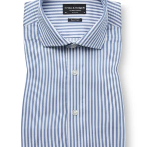 BS Sime Modern Fit Skjorta - Blue/White