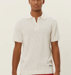 Les Deux Brad Zipper Polo