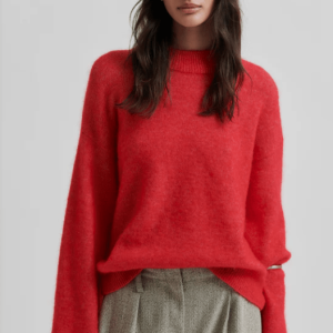 Second Female Brook Knit Drop Shoulder O-Neck