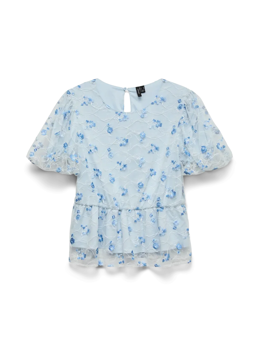 Vero Moda Milla 2/4 Peplumtop - Bild 2