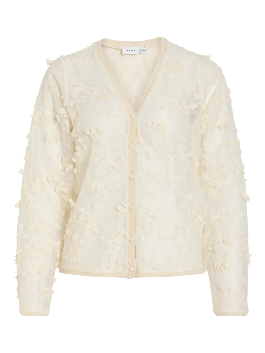 Vila Julietta V-neck Kofta - Bild 8