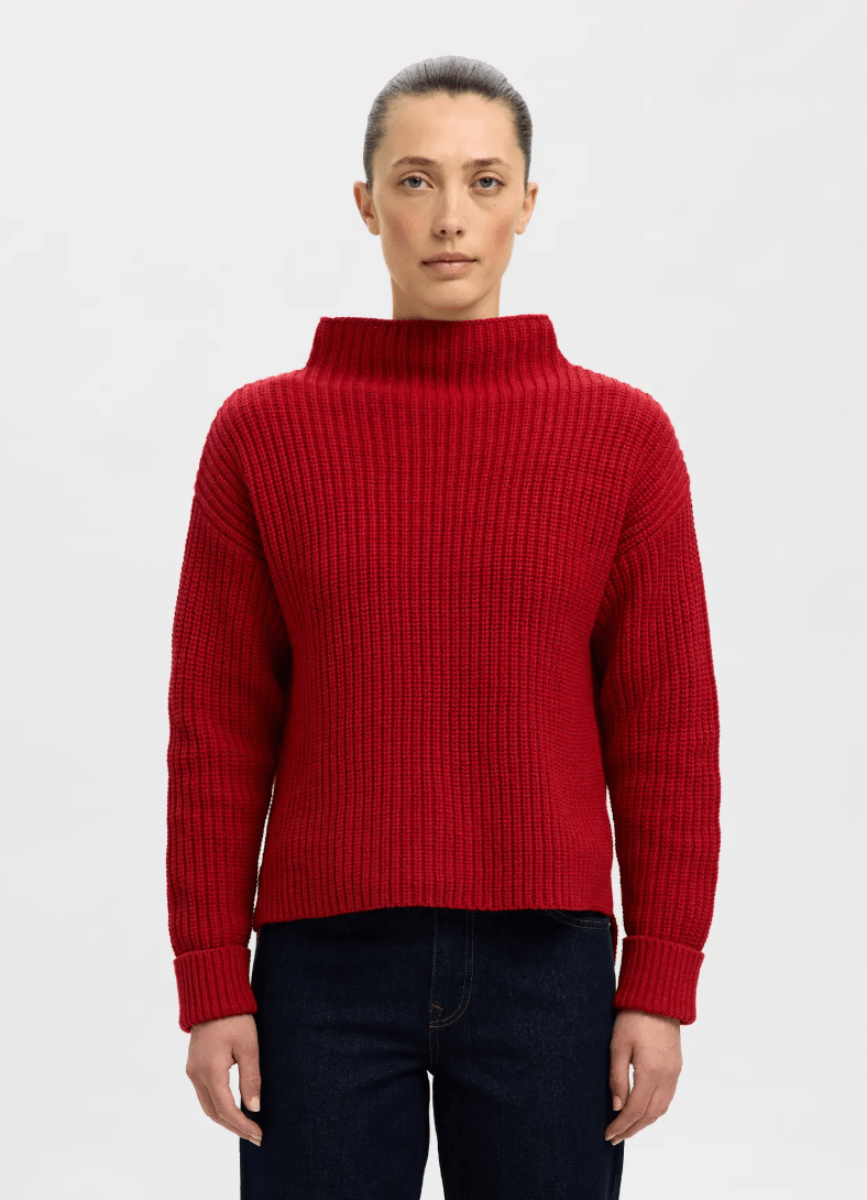 Selected Femme Selma SUS mockneck Pullover