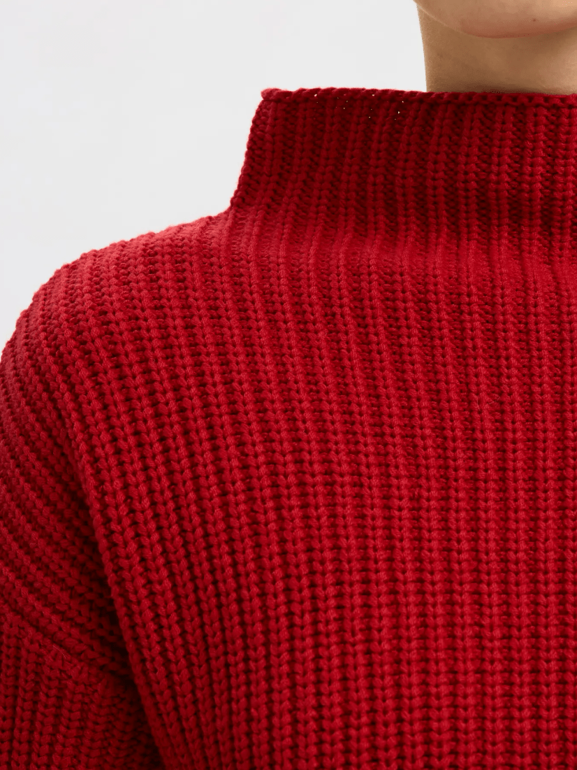 Selected Femme Selma SUS mockneck Pullover - Bild 4