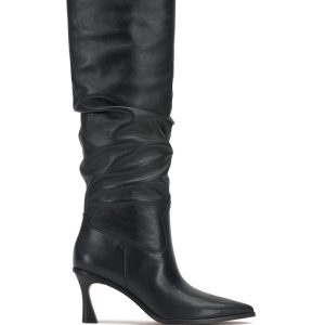 Kindre Extra Bred Kalv Slouchy Knähöga Boot